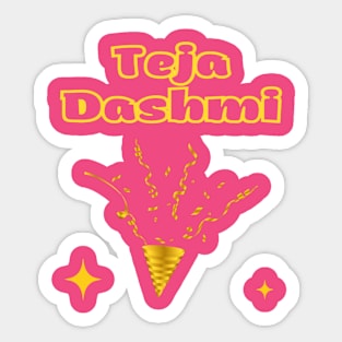 Indian Festivals - Teja Dashmi Sticker